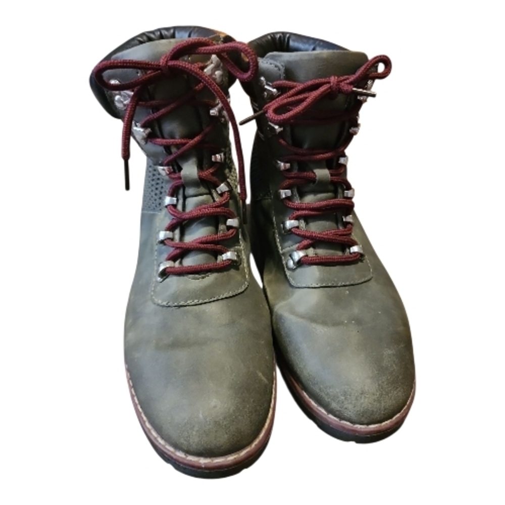 NAUTICA | Women's Phoenix Outdoor Olive Ankle Hiking Camping Lace Up Boots | 8.5